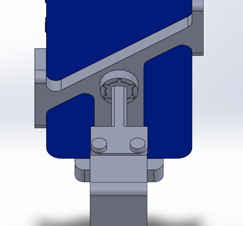 Holding mechanism detail